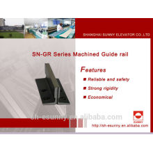 Aluminium guide rail/ Guide Rail for elevator/ Elevator parts